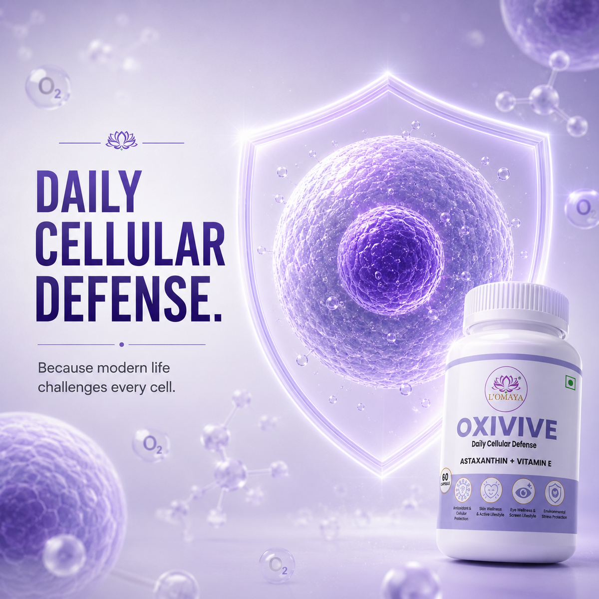 EVERY HEALTHY LIFE BEGINS WITH A HEALTHY CELL.
