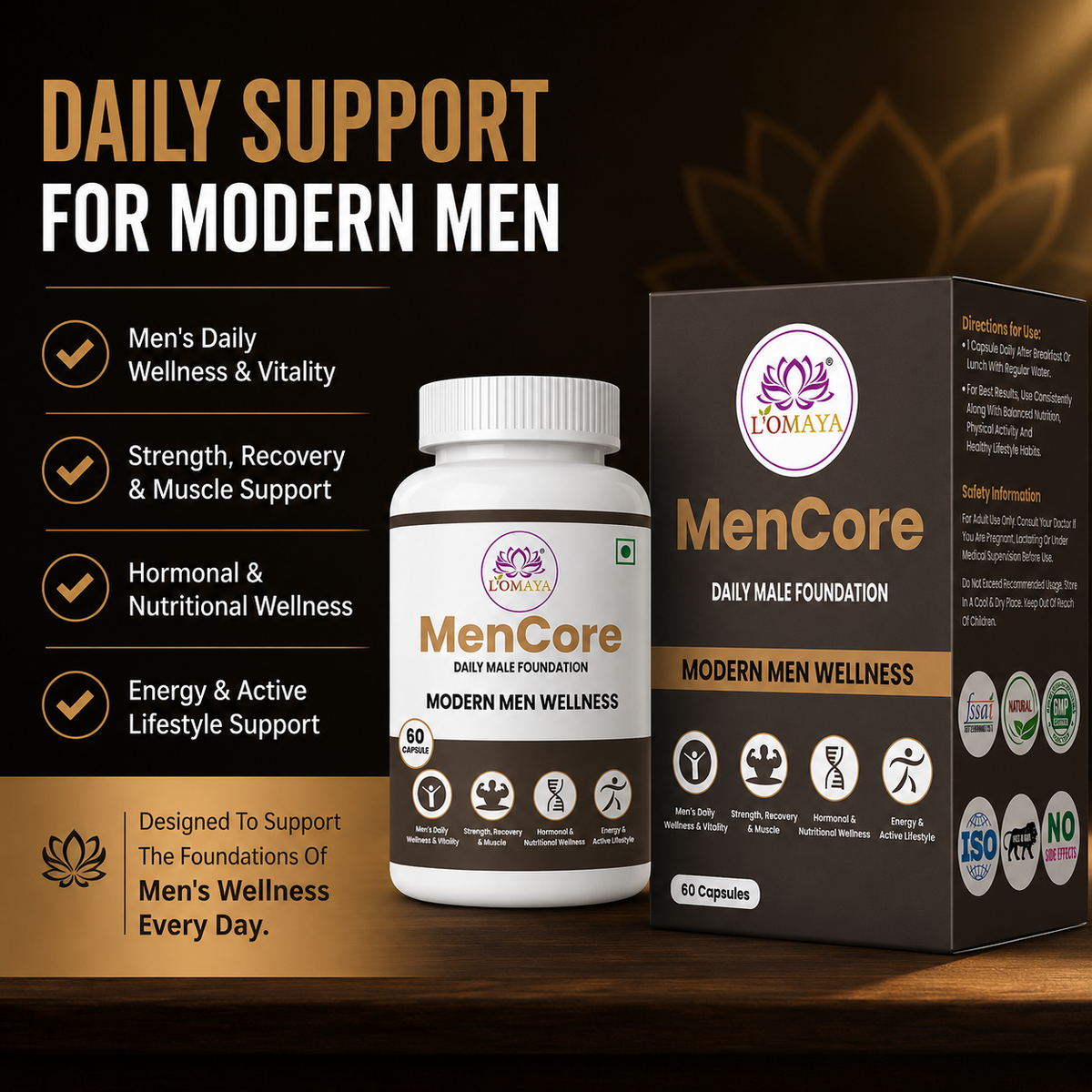 MenCore - DAILY MALE FOUNDATION