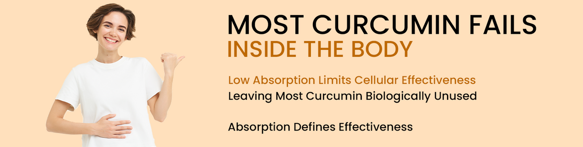 Curcumin Effectiveness Depends On Absorption