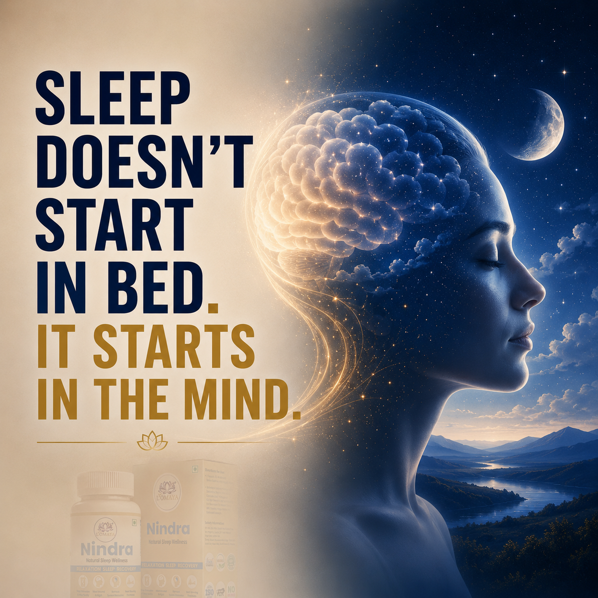 RELAXATION BEGINS BEFORE SLEEP