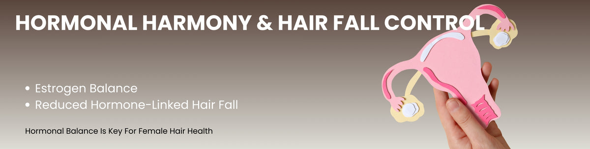 Hormonal Balance Protects Hair Roots