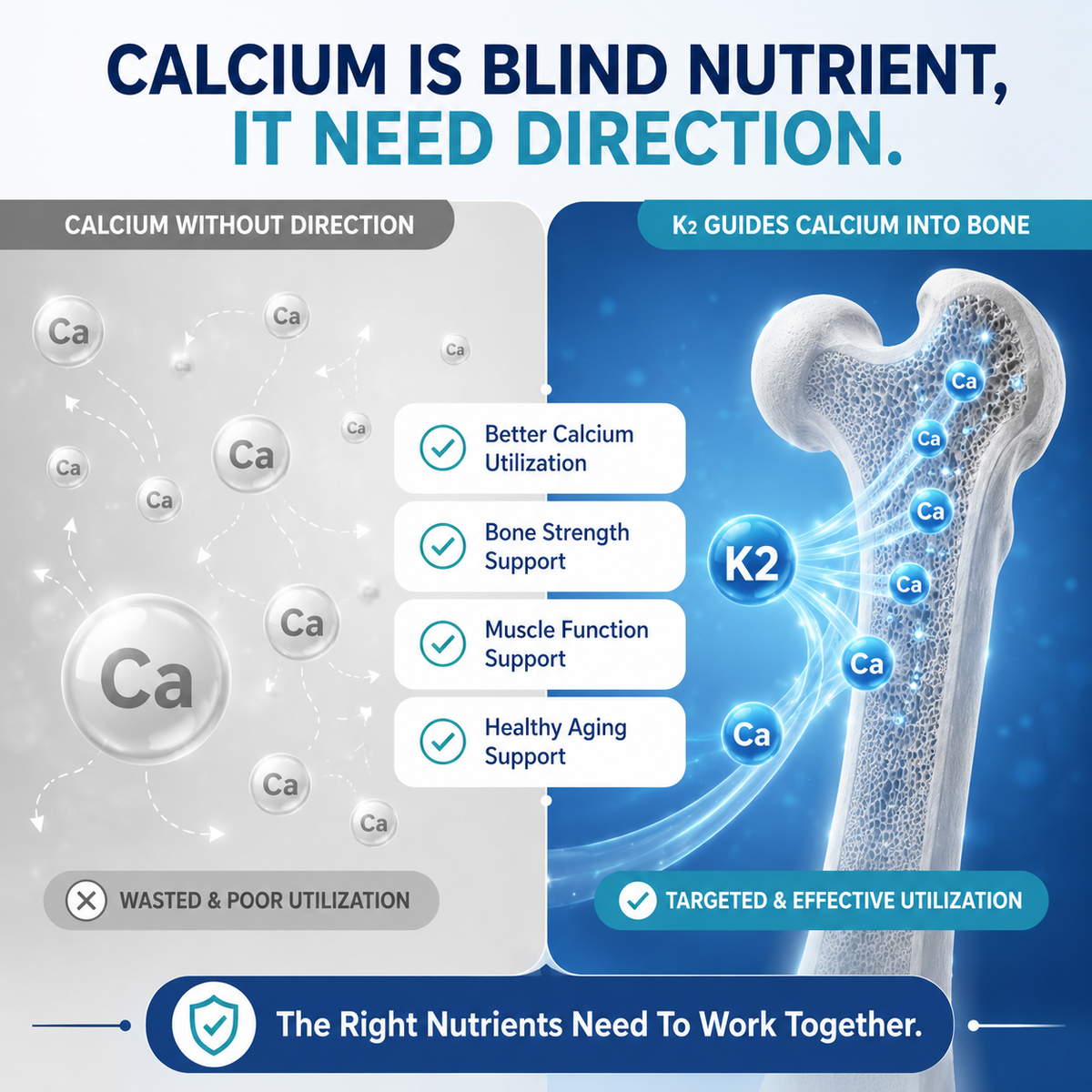 CALCIUM WORKS BEST WITH THE RIGHT PARTNERS