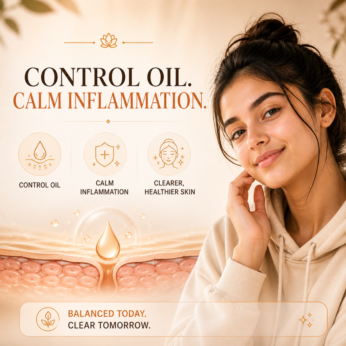 Where Oil Control Meets Inflammation Regulation