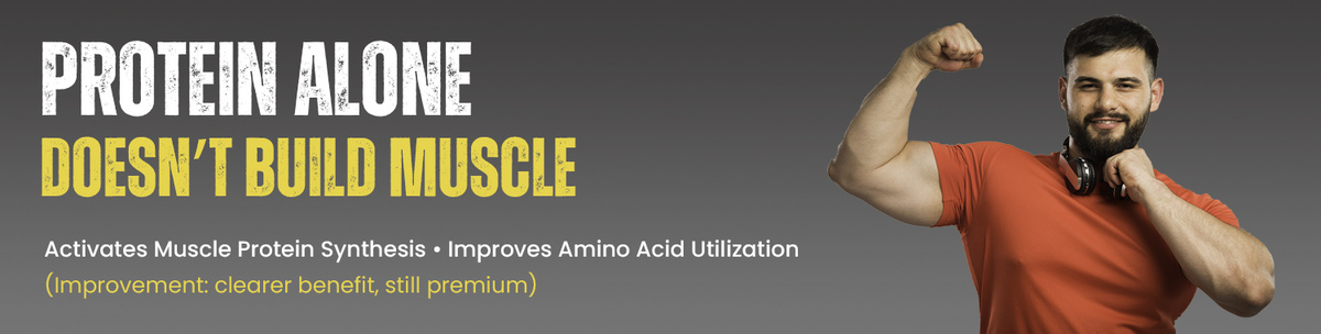 Enhances How Your Body Utilizes Protein