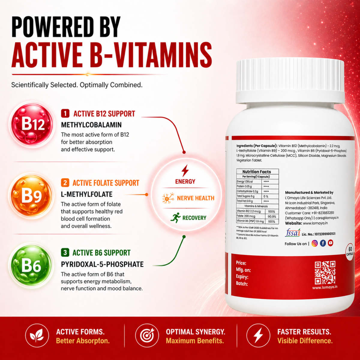 B-Active - Advance B12 + B6 + B9