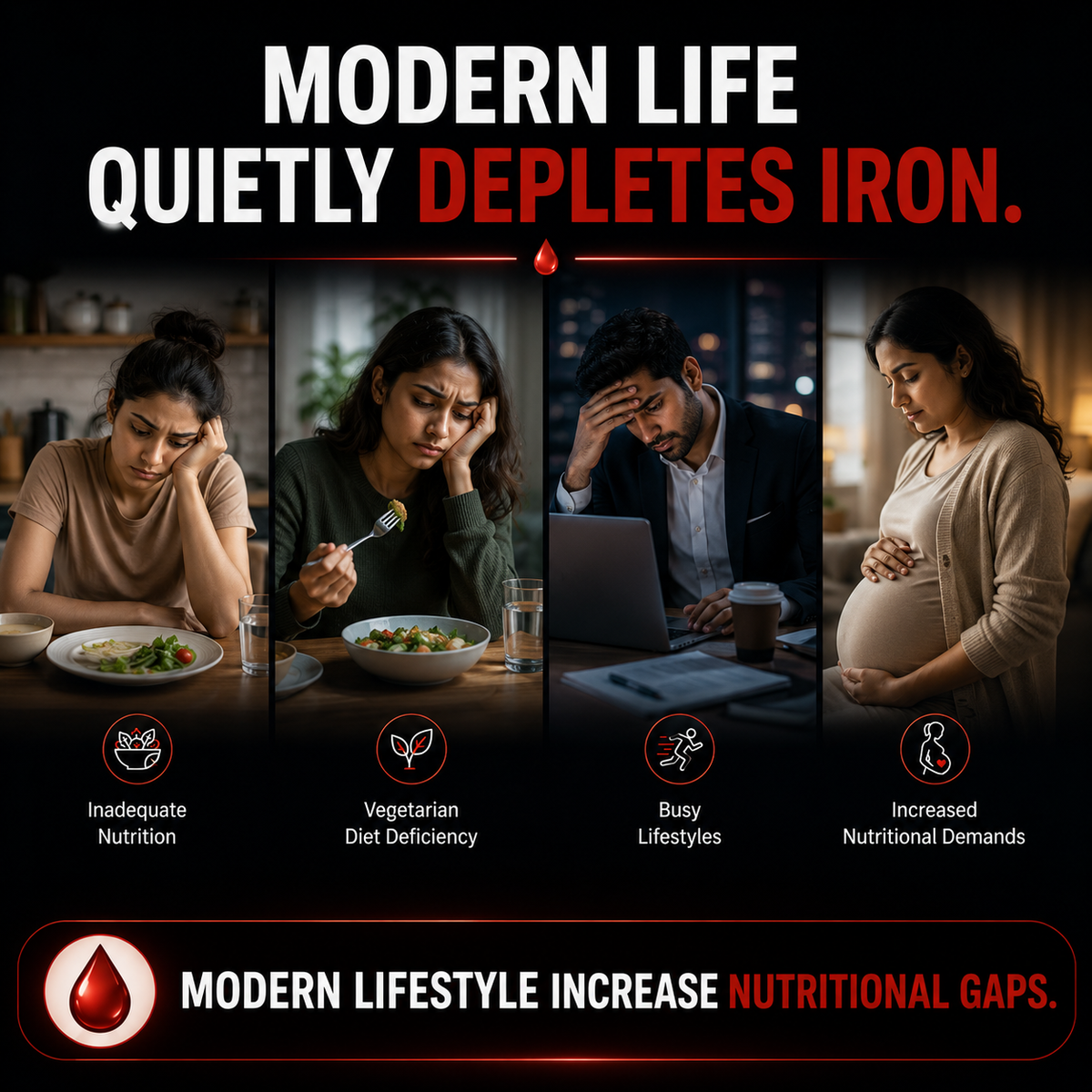 MODERN LIFE AFFECT IRON SYNTHESIS