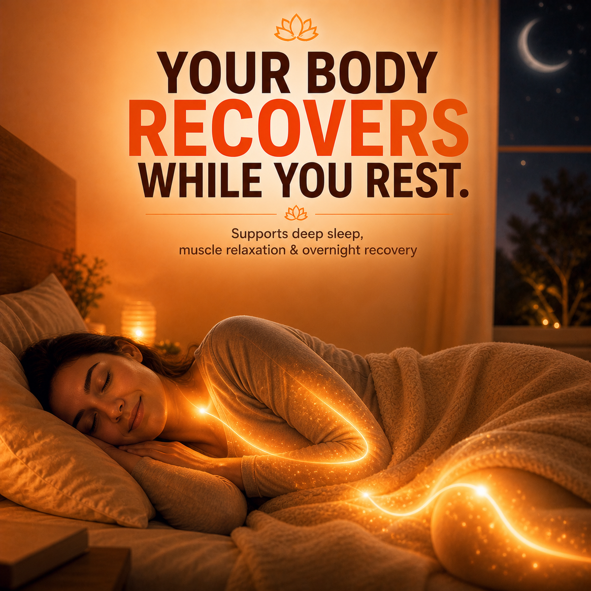YOUR BODY RECOVERS WHILE YOU SLEEP