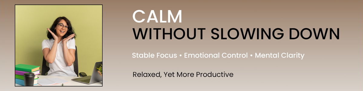 Supports Consistent Focus, Clarity, And Mental Control