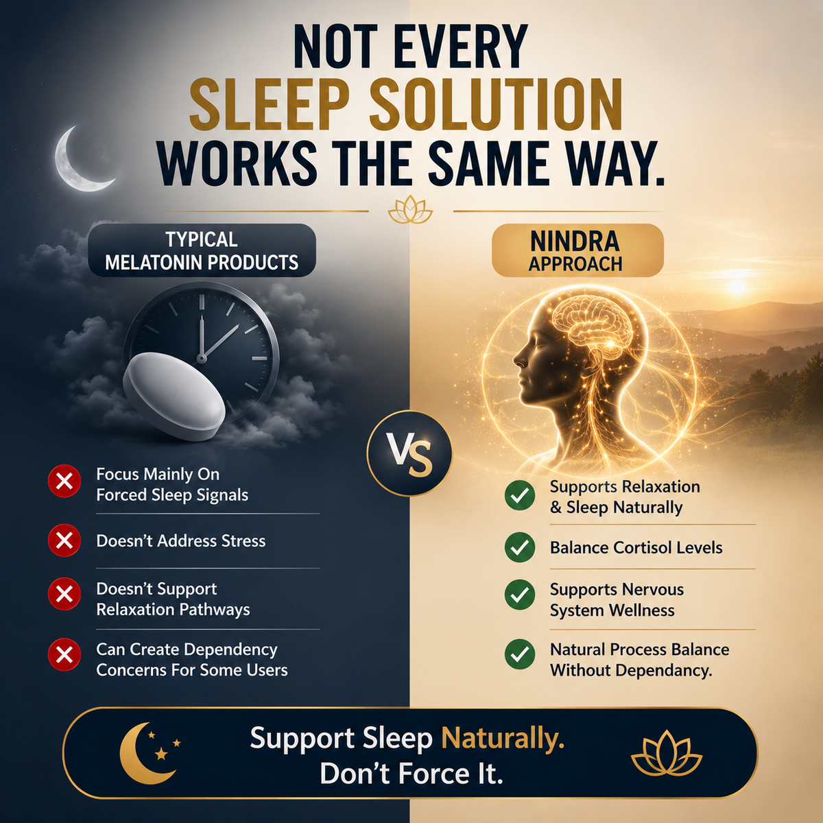 DESIGNED TO SUPPORT NATURAL SLEEP