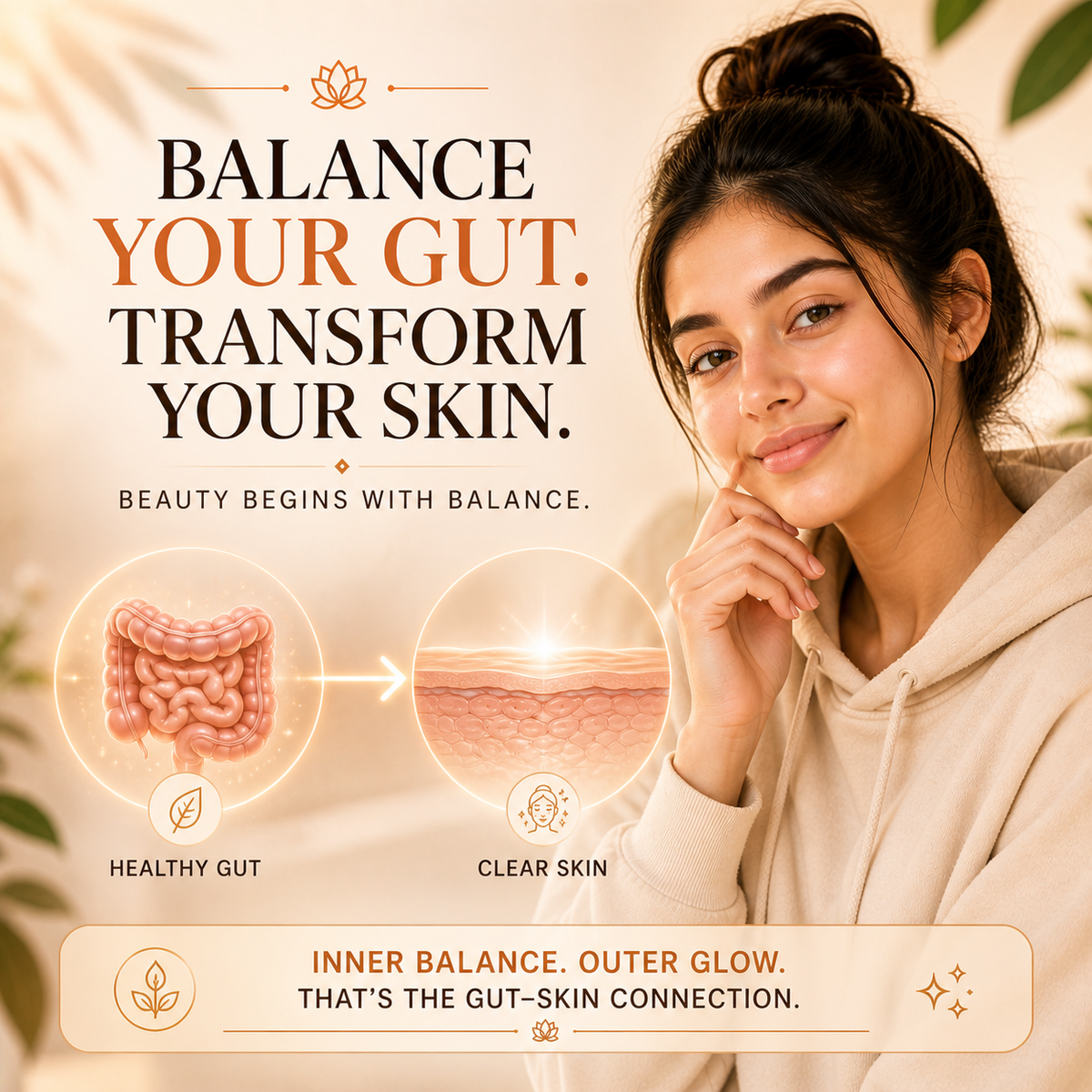 The Gut–Skin Axis: A Scientific Approach to Clear Skin