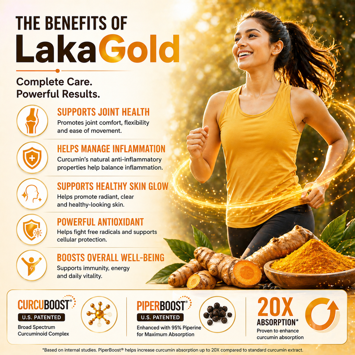 LakaGold – Turmeric Power for Joint, Immunity & Vitality
