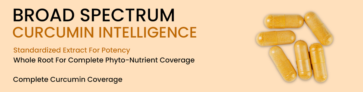 Broad Spectrum Curcumin Supports Multiple Systems