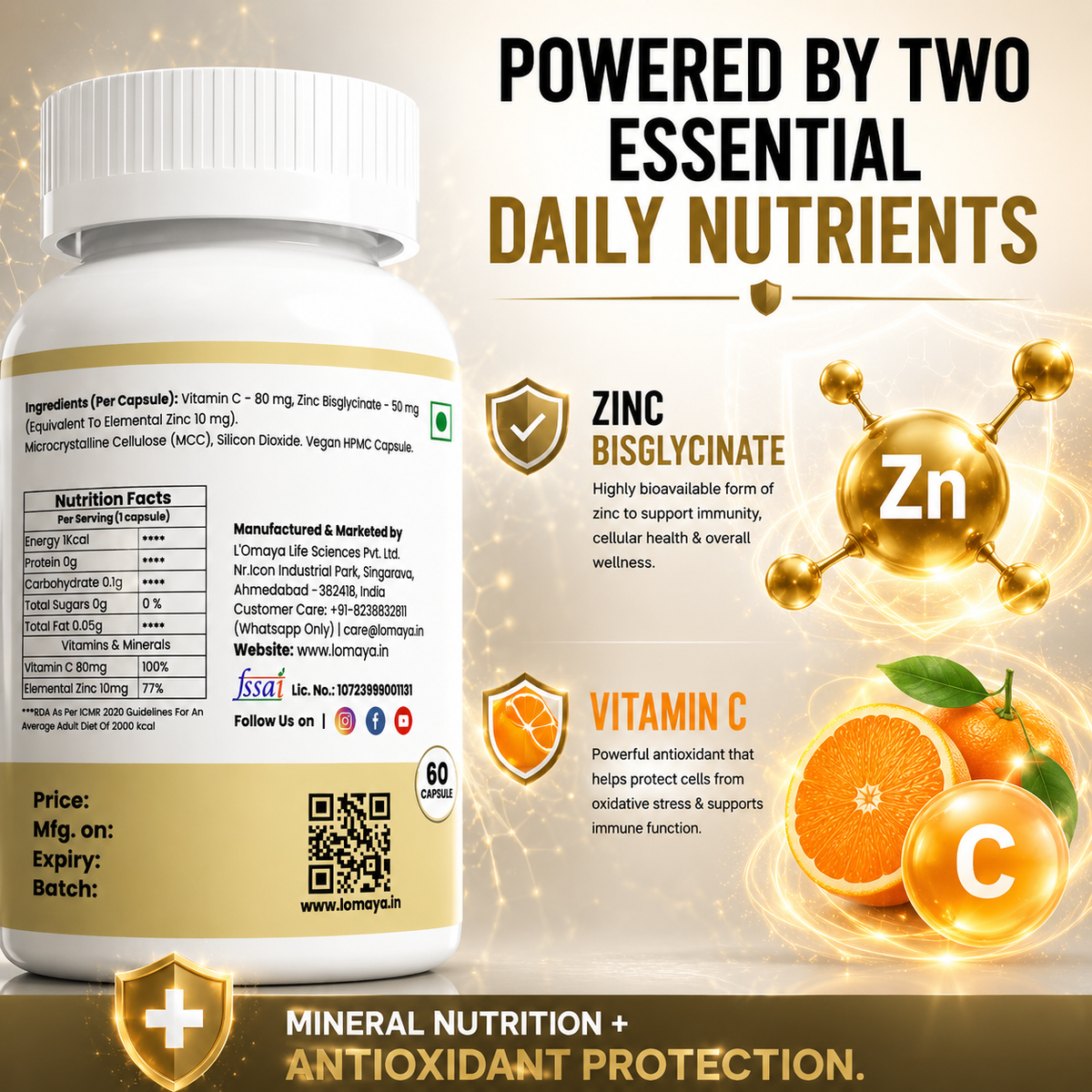 ZincoVit - Immunity & Antioxidant Protection