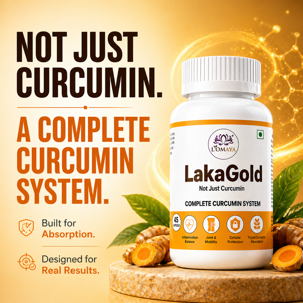 LakaGold – Turmeric Power for Joint, Immunity & Vitality