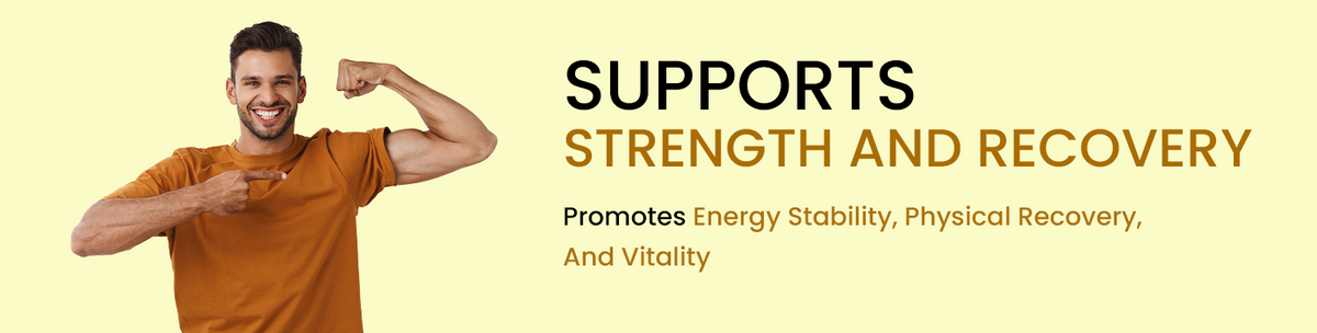 Supports Hormonal Strength And Recovery