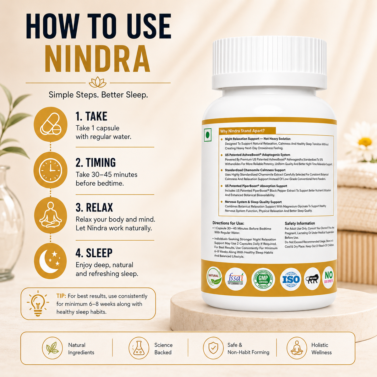 Nindra - Natural Sleep Wellness