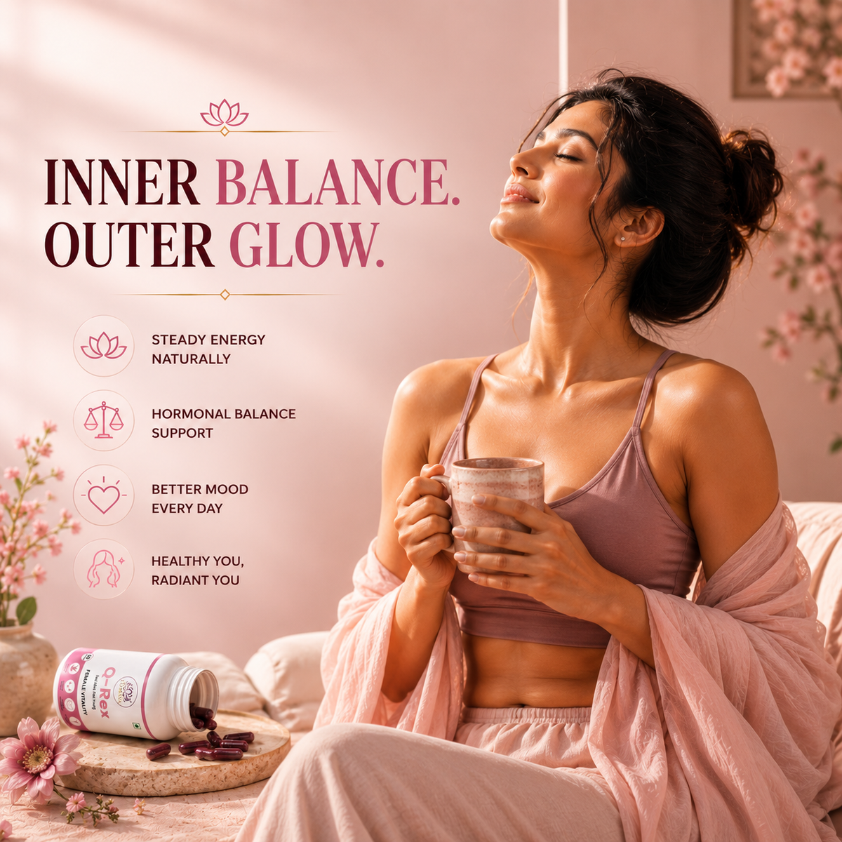 Inner Balance Often Becomes Visible Externally