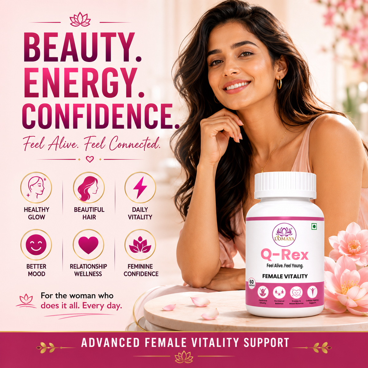 Q Rex - Active Female Vitality