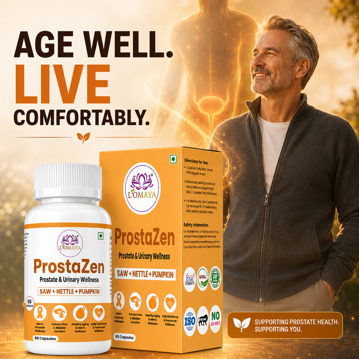 FORMULATED FOR HEALTHY AGEING