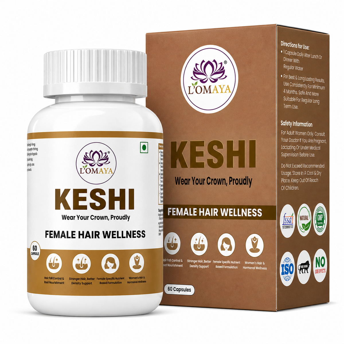 Keshi - Formulated For Female Hair Biology