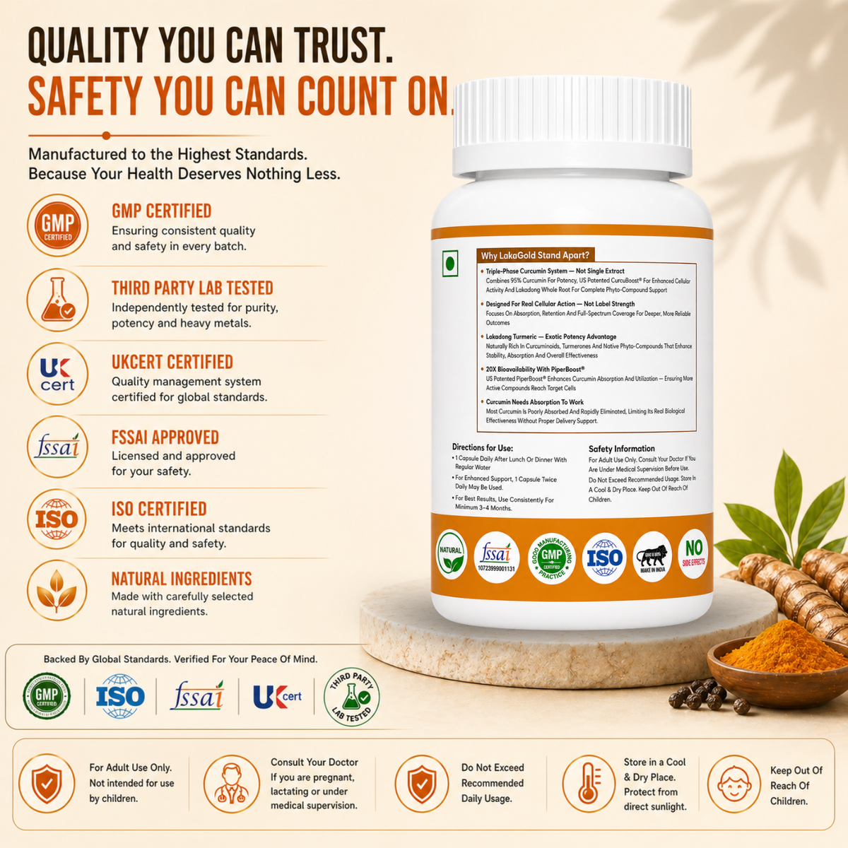 LakaGold – Turmeric Power for Joint, Immunity & Vitality