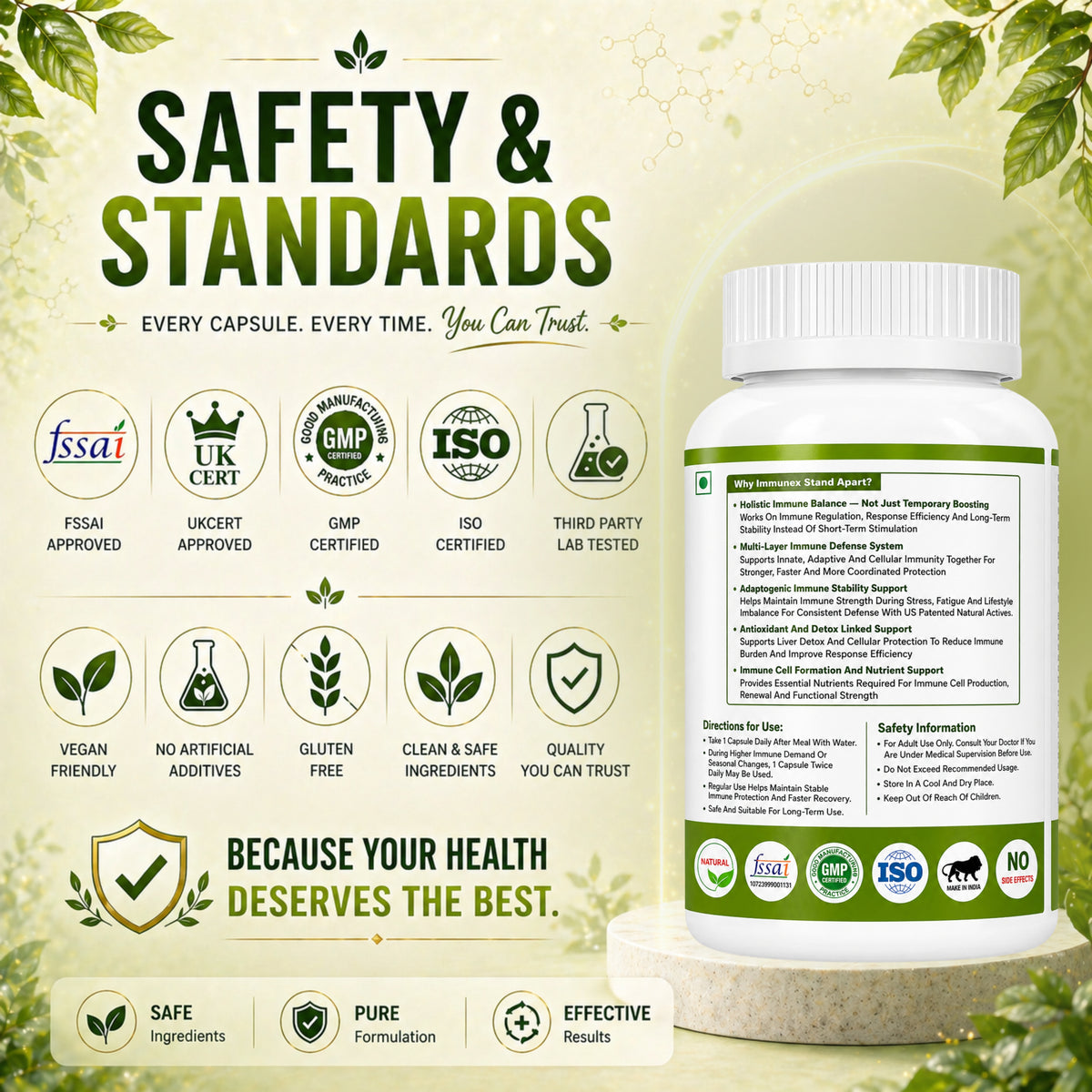 IMMUNEX – Strengthen Your Body’s Defenses Naturally