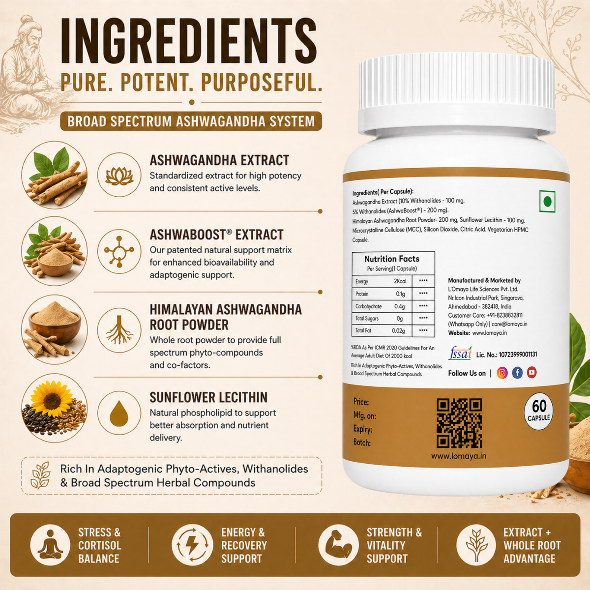 ASHWAZEN – Broad Spectrum Ashwagandha