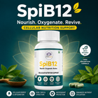 SpiB12 - Vitamin B12 Supplement for Energy
